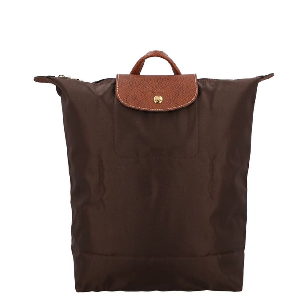Longchamp Le Pliage Original Medium Canvas Backpack, Brown